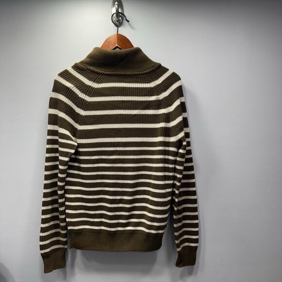 Women’s Chunky Sweater sz S Shawl Neck Oversized Cotton H&M H908 - Picture 8 of 8